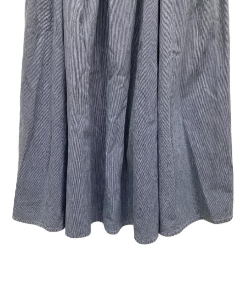 BEAMS BOY（ビームスボーイ）BEAMS BOY (ビームスボーイ) ヒッコリーストライプスカート インディゴ サイズ:表記なしの古着・服飾アイテム