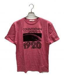 rockin'on（ロッキンオン）の古着「Tシャツ」｜ピンク