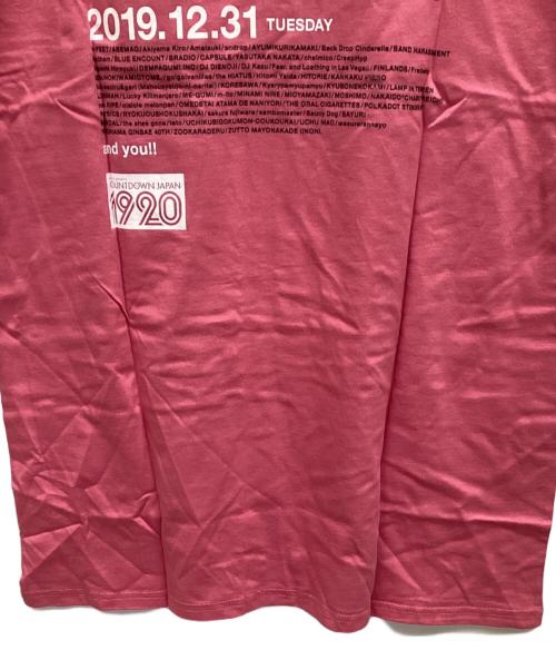 rockin'on（ロッキンオン）rockin'on (ロッキンオン) Tシャツ ピンク サイズ:XL 未使用品の古着・服飾アイテム