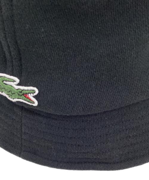 LACOSTE（ラコステ）LACOSTE (ラコステ) バケットハット ブラックの古着・服飾アイテム
