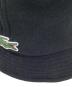 中古・古着 LACOSTE (ラコステ) バケットハット ブラック：3000円