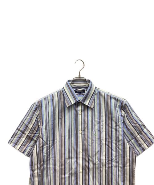 BURBERRY LONDON（バーバリーロンドン）BURBERRY LONDON (バーバリーロンドン) 半袖シャツ ブルー サイズ:Lの古着・服飾アイテム