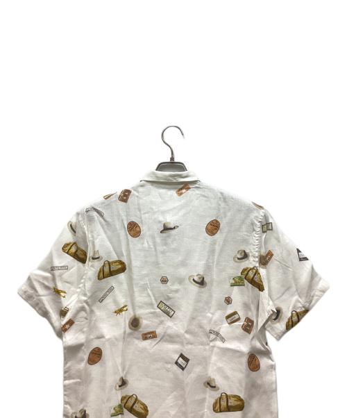 PAPAS（パパス）PAPAS (パパス) 半袖シャツ ホワイト サイズ:Sの古着・服飾アイテム
