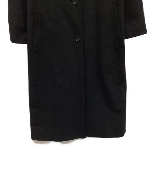 BURBERRY LONDON（バーバリーロンドン）BURBERRY LONDON (バーバリーロンドン) カシミヤコート ブラック サイズ:40の古着・服飾アイテム