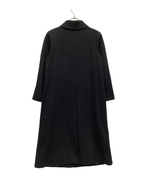 BURBERRY LONDON（バーバリーロンドン）BURBERRY LONDON (バーバリーロンドン) カシミヤコート ブラック サイズ:40の古着・服飾アイテム
