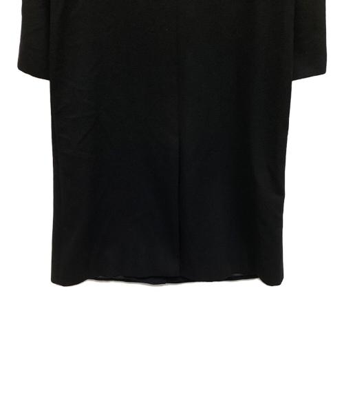 BURBERRY LONDON（バーバリーロンドン）BURBERRY LONDON (バーバリーロンドン) カシミヤコート ブラック サイズ:40の古着・服飾アイテム