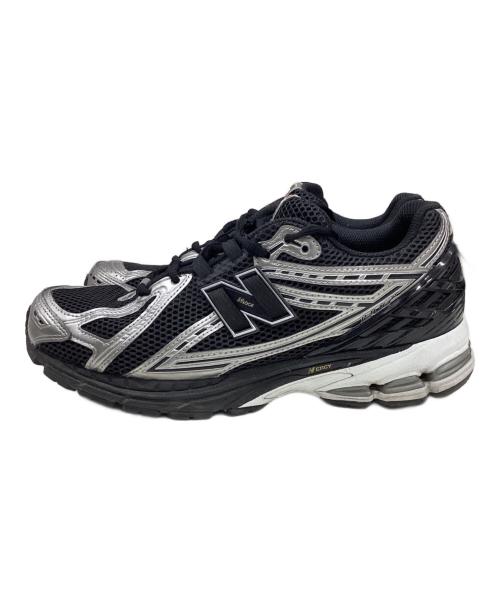 NEW BALANCE（ニューバランス）NEW BALANCE (ニューバランス) スニーカー ブラック×シルバー サイズ:27の古着・服飾アイテム