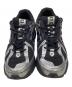 NEW BALANCE (ニューバランス) スニーカー ブラック×シルバー サイズ:27：12000円