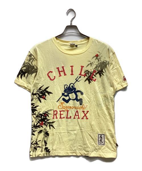 サンマルイチ（サンマルイチ）サンマルイチ (サンマルイチ) Tシャツ イエロー サイズ:XLの古着・服飾アイテム