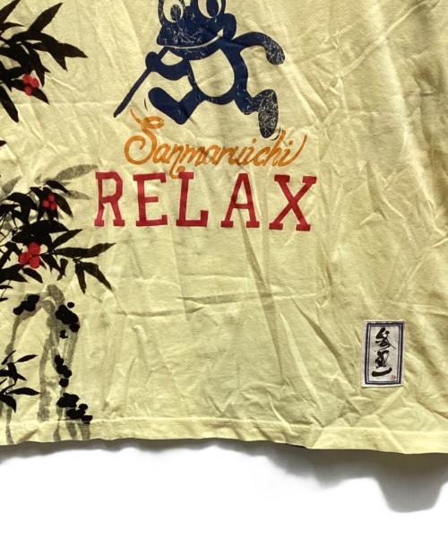 サンマルイチ（サンマルイチ）サンマルイチ (サンマルイチ) Tシャツ イエロー サイズ:XLの古着・服飾アイテム