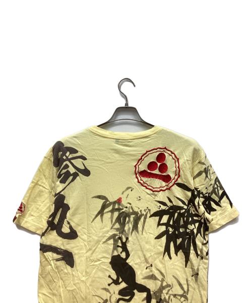 サンマルイチ（サンマルイチ）サンマルイチ (サンマルイチ) Tシャツ イエロー サイズ:XLの古着・服飾アイテム