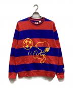LEVI'S×PEANUTSリーバイス×ピーナッツ）の古着「スウェット」｜レッド×ブルー