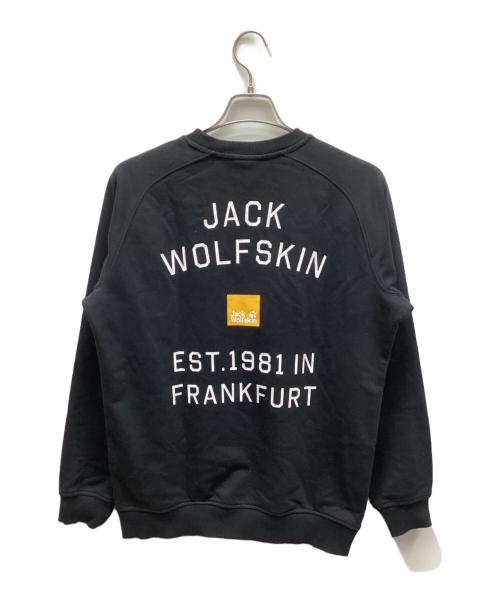 Jack Wolfskin（ジャック ウルフスキン）Jack Wolfskin (ジャック ウルフスキン) スウェット ブラック サイズ:Lの古着・服飾アイテム
