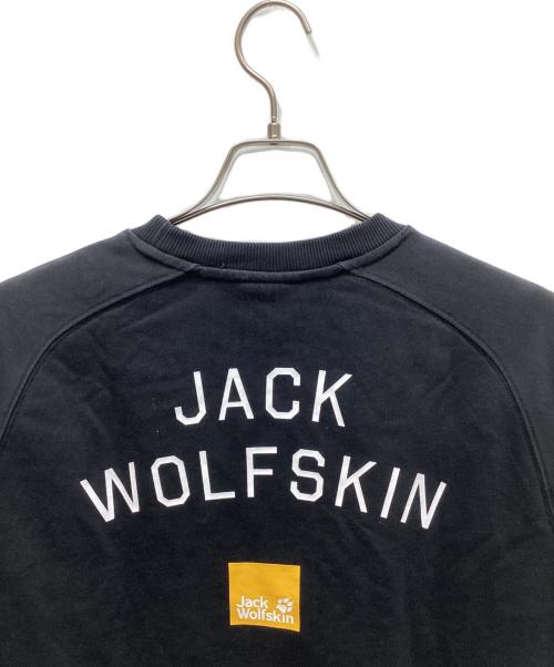 Jack Wolfskin（ジャック ウルフスキン）Jack Wolfskin (ジャック ウルフスキン) スウェット ブラック サイズ:Lの古着・服飾アイテム