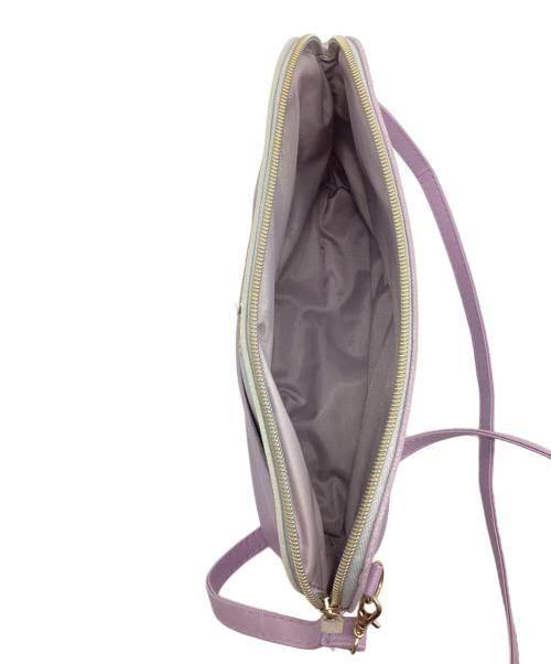Luria 4℃（ルリアヨンドシー）Luria 4℃ (ルリアヨンドシー) ショルダーバッグ ラベンダーの古着・服飾アイテム