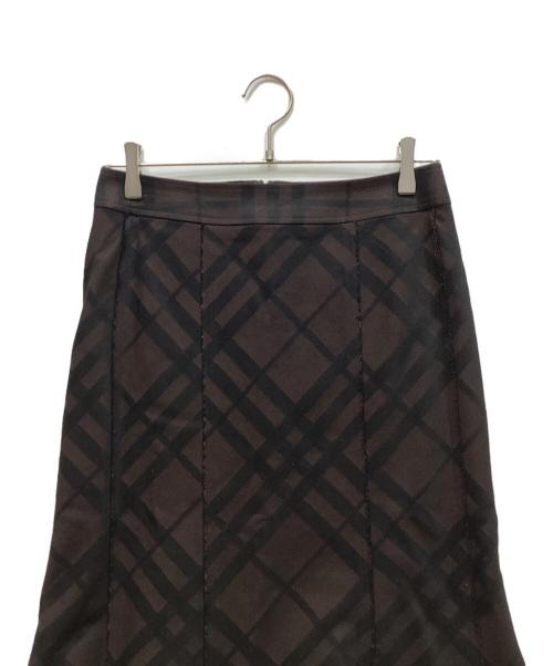 BURBERRY LONDON（バーバリーロンドン）BURBERRY LONDON (バーバリーロンドン) スカート ブラウン サイズ:Mの古着・服飾アイテム