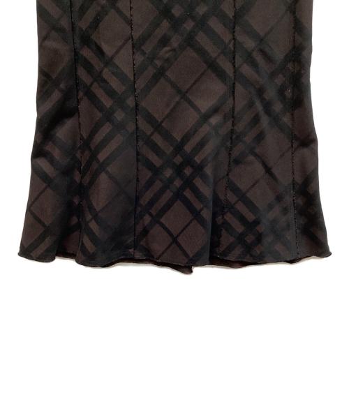 BURBERRY LONDON（バーバリーロンドン）BURBERRY LONDON (バーバリーロンドン) スカート ブラウン サイズ:Mの古着・服飾アイテム