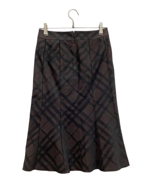 BURBERRY LONDON（バーバリーロンドン）BURBERRY LONDON (バーバリーロンドン) スカート ブラウン サイズ:Mの古着・服飾アイテム