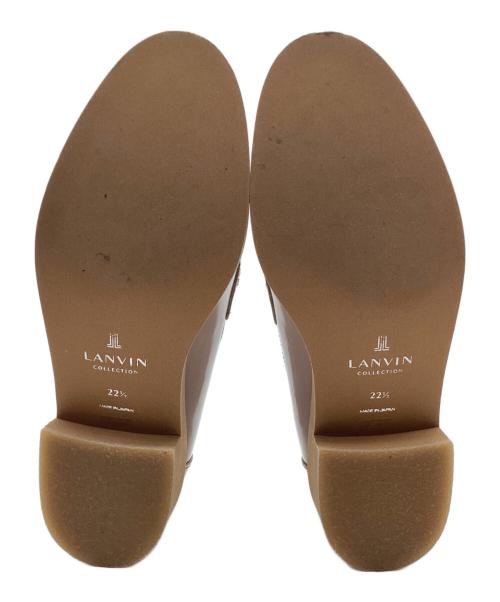 LANVIN COLLECTION（ランバンコレクション）LANVIN COLLECTION (ランバンコレクション) チェーンローファー ベージュ サイズ:22.5の古着・服飾アイテム