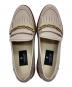 中古・古着 LANVIN COLLECTION (ランバンコレクション) チェーンローファー ベージュ サイズ:22.5：13000円