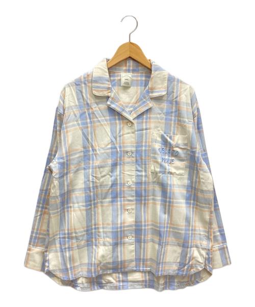 gelato pique（ジェラートピケ）gelato pique (ジェラートピケ) セットアップ ベージュ×ブルー サイズ:ONESIZEの古着・服飾アイテム