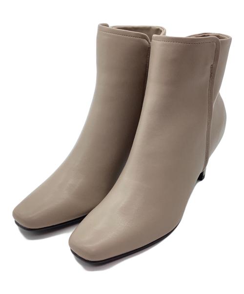 MELMO（メルモ）MELMO (メルモ) ブーツ ベージュ サイズ:Mの古着・服飾アイテム