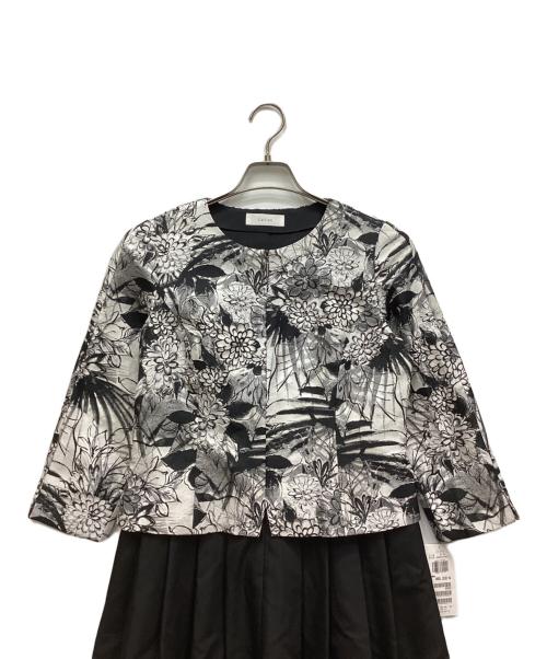 Leilian（レリアン）Leilian (レリアン) 長袖ワンピース ブラック サイズ:9号 未使用品の古着・服飾アイテム