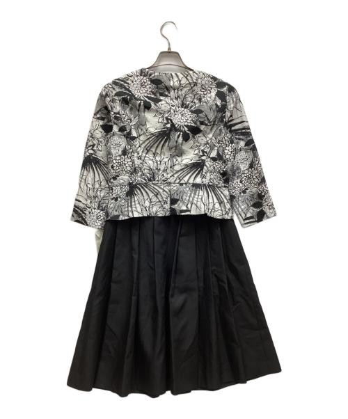 Leilian（レリアン）Leilian (レリアン) 長袖ワンピース ブラック サイズ:9号 未使用品の古着・服飾アイテム