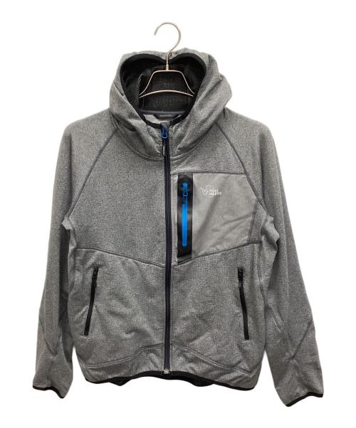 POLEWARDS（ポールワーズ）POLEWARDS (ポールワーズ) ジップパーカー グレー サイズ:Lの古着・服飾アイテム