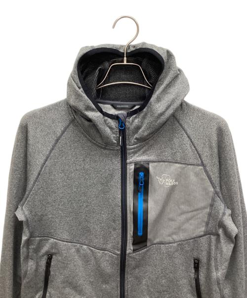 POLEWARDS（ポールワーズ）POLEWARDS (ポールワーズ) ジップパーカー グレー サイズ:Lの古着・服飾アイテム