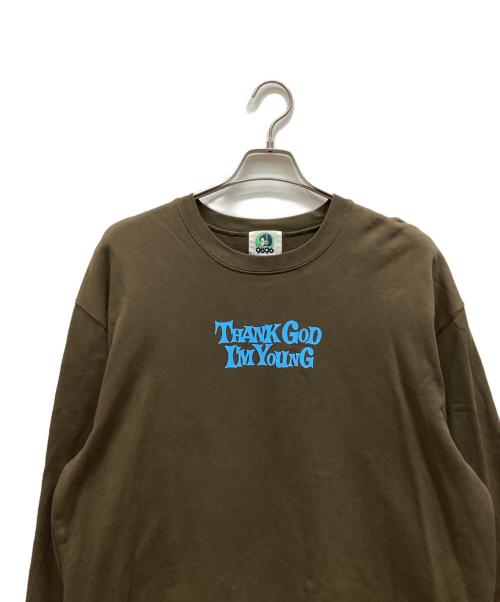 9090（9090）9090 (9090) スウェット オリーブ サイズ:XXLの古着・服飾アイテム
