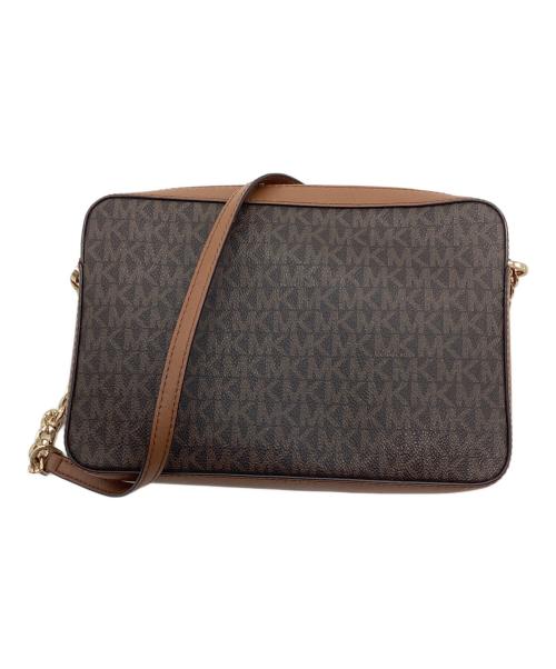 MICHAEL KORS（マイケルコース）MICHAEL KORS (マイケルコース) ショルダーバッグ ブラウンの古着・服飾アイテム