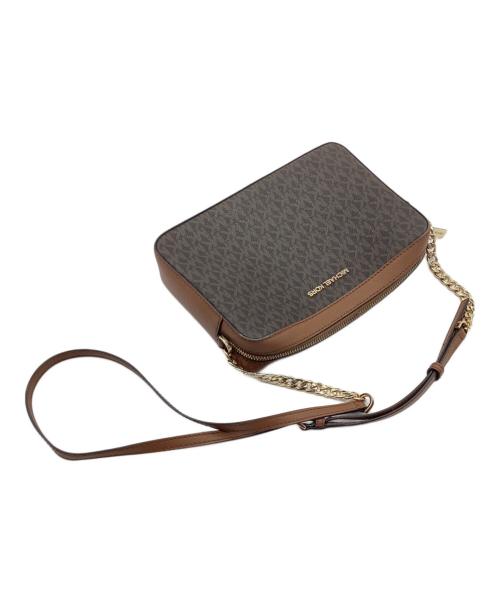 MICHAEL KORS（マイケルコース）MICHAEL KORS (マイケルコース) ショルダーバッグ ブラウンの古着・服飾アイテム