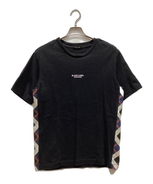BLACK LABEL CRESTBRIDGE（ブラックレーベル クレストブリッジ）BLACK LABEL CRESTBRIDGE (ブラックレーベル クレストブリッジ) Tシャツ ブラック サイズ:Lの古着・服飾アイテム