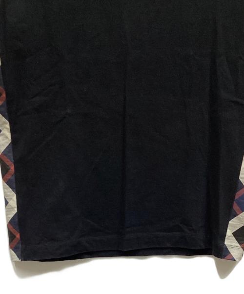 BLACK LABEL CRESTBRIDGE（ブラックレーベル クレストブリッジ）BLACK LABEL CRESTBRIDGE (ブラックレーベル クレストブリッジ) Tシャツ ブラック サイズ:Lの古着・服飾アイテム