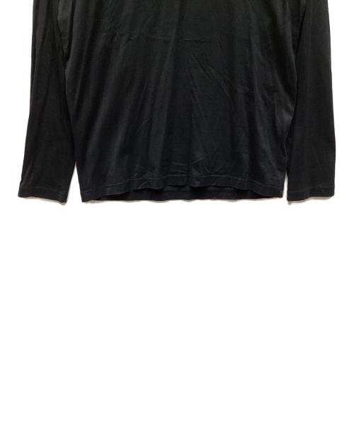 BLACK LABEL CRESTBRIDGE（ブラックレーベル クレストブリッジ）BLACK LABEL CRESTBRIDGE (ブラックレーベル クレストブリッジ) カットソー ブラック サイズ:Lの古着・服飾アイテム