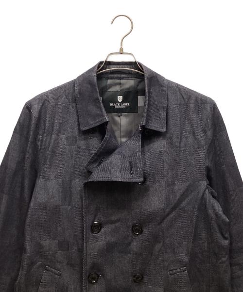 BLACK LABEL CRESTBRIDGE（ブラックレーベル クレストブリッジ）BLACK LABEL CRESTBRIDGE (ブラックレーベル クレストブリッジ) コート インディゴ サイズ:Lの古着・服飾アイテム