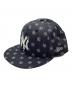 New Era（ニューエラ）の古着「キャップ」｜ブラックグレー