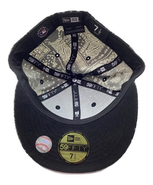New Era（ニューエラ）New Era (ニューエラ) キャップ ブラック×ホワイト サイズ:59.6の古着・服飾アイテム