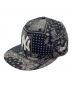 New Era（ニューエラ）の古着「キャップ」｜ブラック×ホワイト