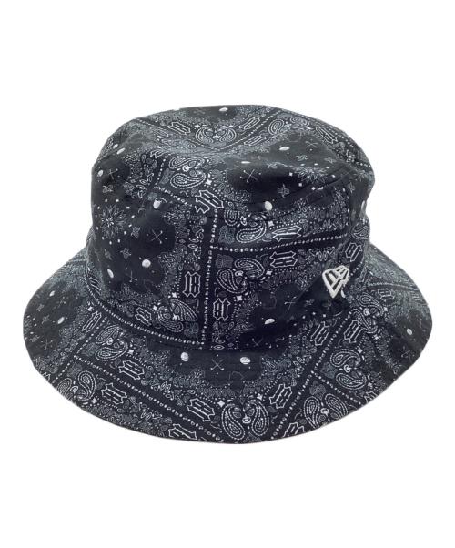 New Era（ニューエラ）New Era (ニューエラ) バケットハット ブラック×グレーの古着・服飾アイテム