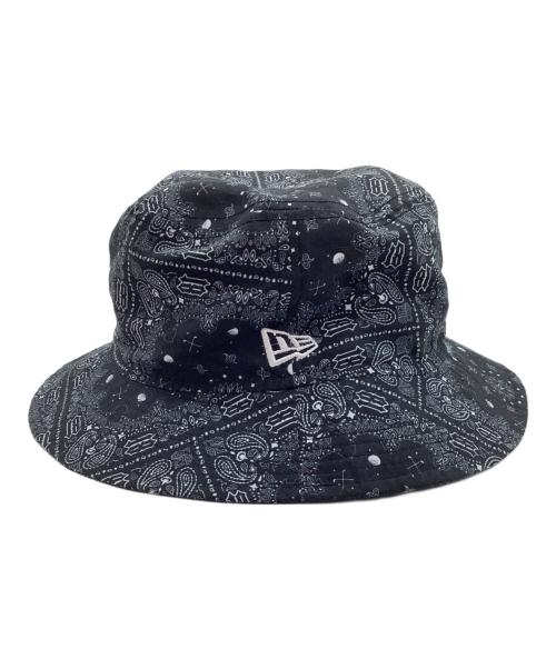 New Era（ニューエラ）New Era (ニューエラ) バケットハット ブラック×グレーの古着・服飾アイテム