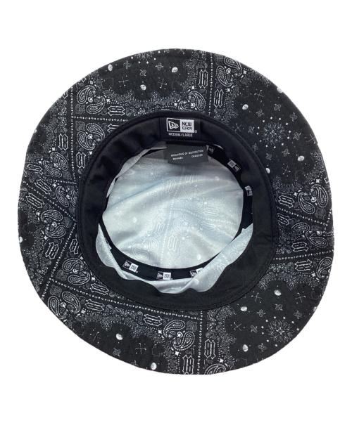 New Era（ニューエラ）New Era (ニューエラ) バケットハット ブラック×グレーの古着・服飾アイテム