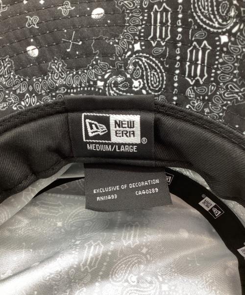 New Era（ニューエラ）New Era (ニューエラ) バケットハット ブラック×グレーの古着・服飾アイテム