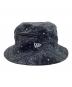 New Era (ニューエラ) バケットハット ブラック×グレー：4000円