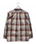 中古・古着 SUGARHILL (シュガーヒル) OMBRE PLAID OPEN COLLAR BLOUSE ブラウン サイズ:1：15000円