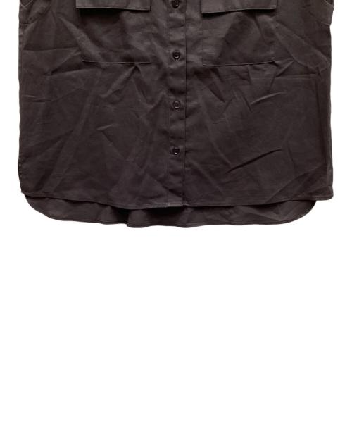 ROPE（ロペ）ROPE (ロペ) ノースリーブブラウス ブラウン サイズ:38の古着・服飾アイテム