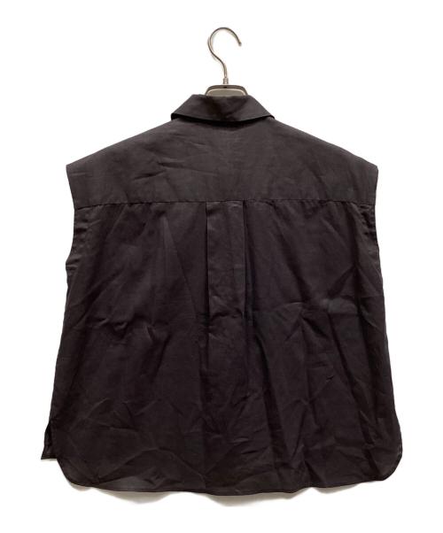 ROPE（ロペ）ROPE (ロペ) ノースリーブブラウス ブラウン サイズ:38の古着・服飾アイテム