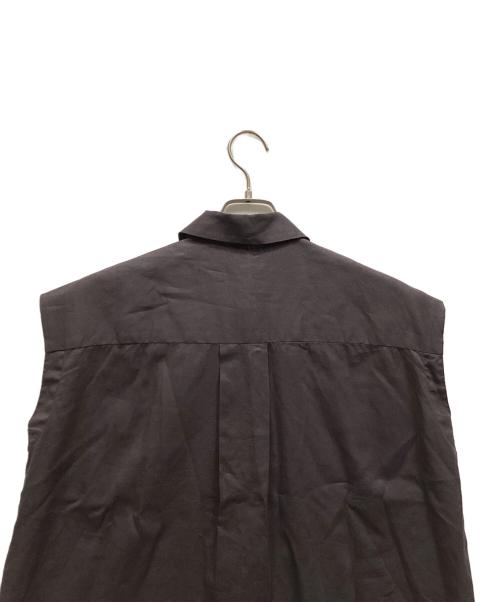 ROPE（ロペ）ROPE (ロペ) ノースリーブブラウス ブラウン サイズ:38の古着・服飾アイテム