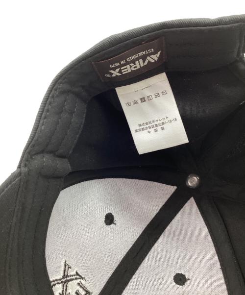 AVIREX（アヴィレックス）AVIREX (アヴィレックス) キャップ ブラックの古着・服飾アイテム